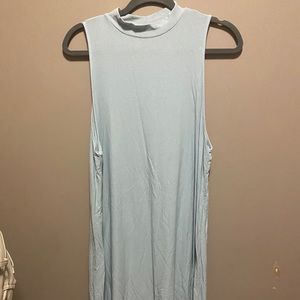 Top shop mock neck sleeveless dress